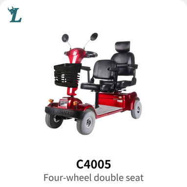 Four-Wheel Two-Person Front And Rear Seats