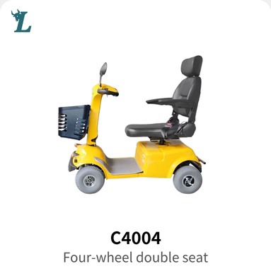 Four-Wheel Extended Double Seat